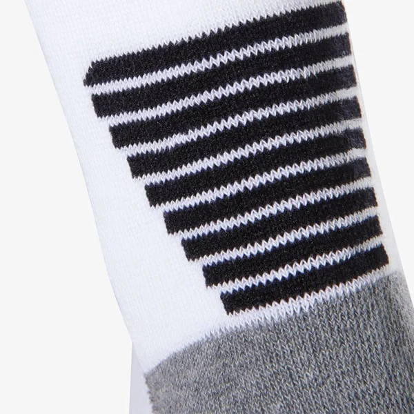 allstar flower heavy wear fencing socks professional competition basic white fencing socks FSTR-B - Image 3