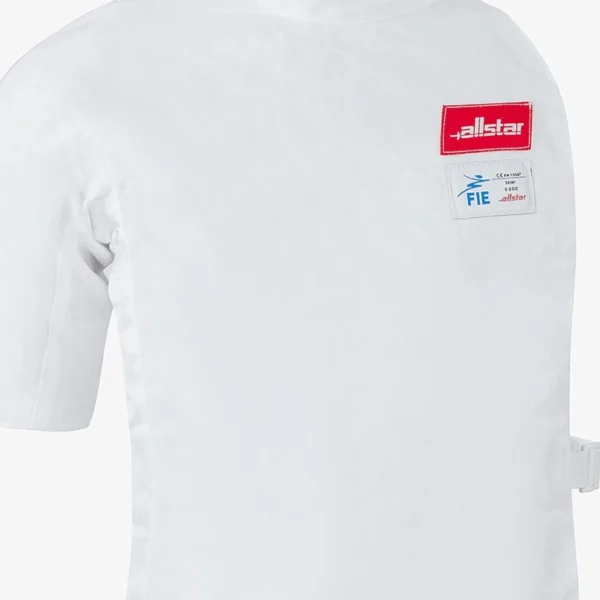 allstar Fencing FIE Certified 800N Bovine Lightweight Breathable Men's Sandwich Vest SPG-H - Image 4