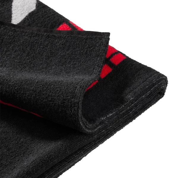 allstar Germany imported flower heavy wear fencing perimeter classic black sports cotton bath towel AHT2-X - Image 2