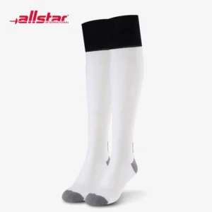 allstar flower heavy wear fencing socks professional competition basic white fencing socks FSTR-B