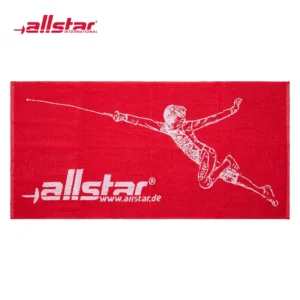 allstar Germany imported flower heavy wear fencing around the classic red sport pure cotton towel AHT
