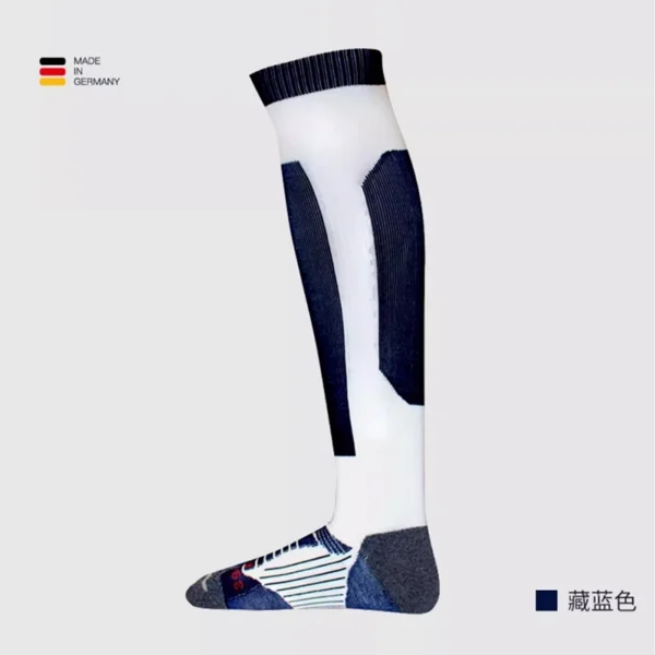allstar Germany imported flower heavy wear red long fencing socks new blue pressure fencing socks FSTR-UT-F - Image 6